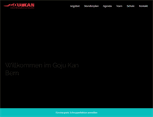 Tablet Screenshot of gojukan.ch